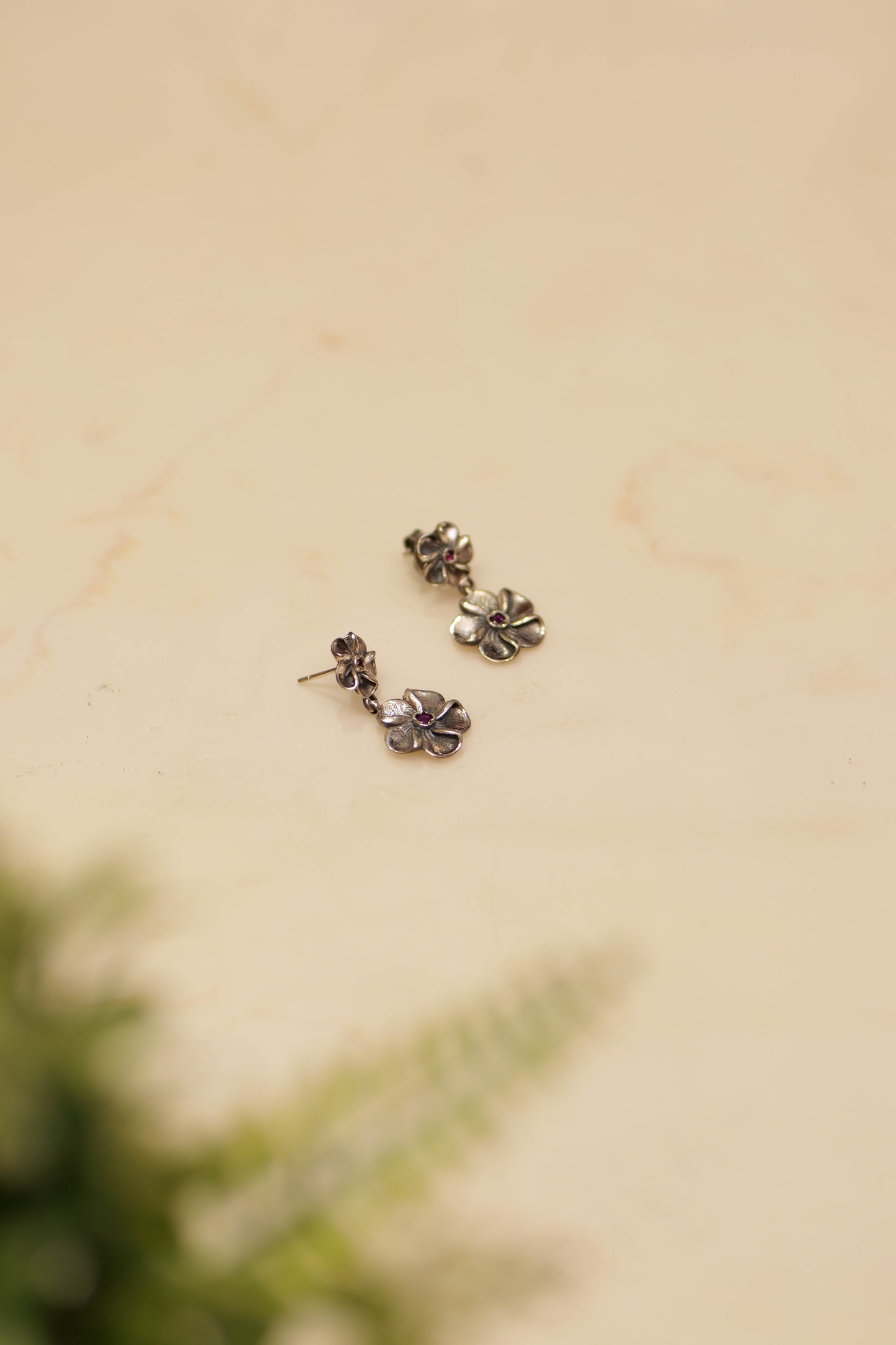 Aadhya Classic Floral Charm Earring