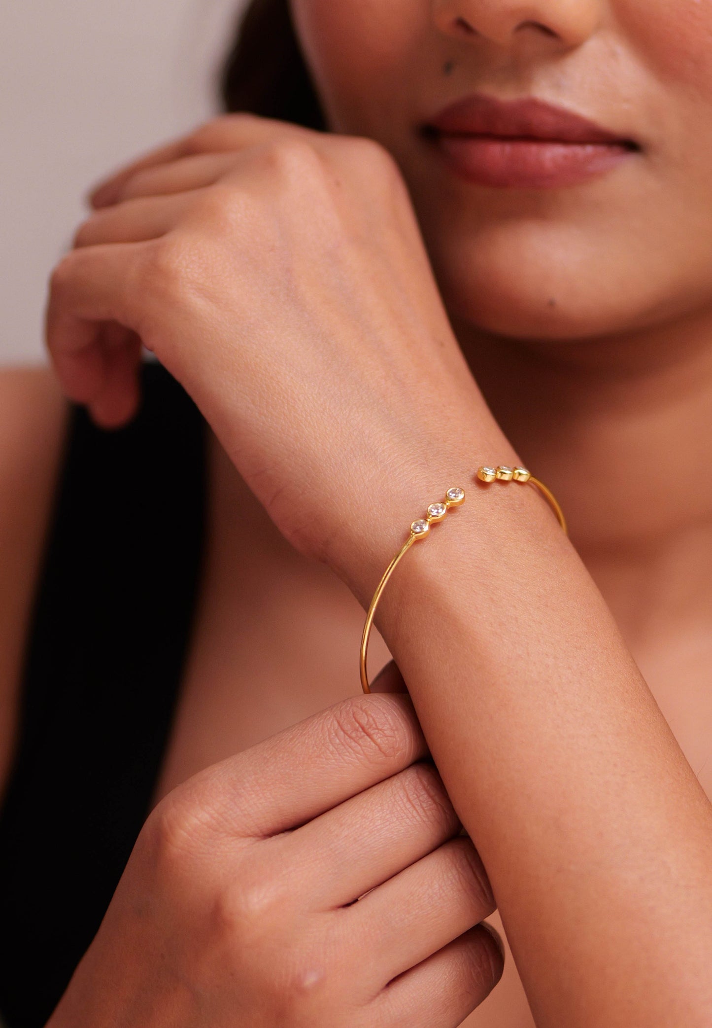 Everyday Tri-Diamond Cuff
