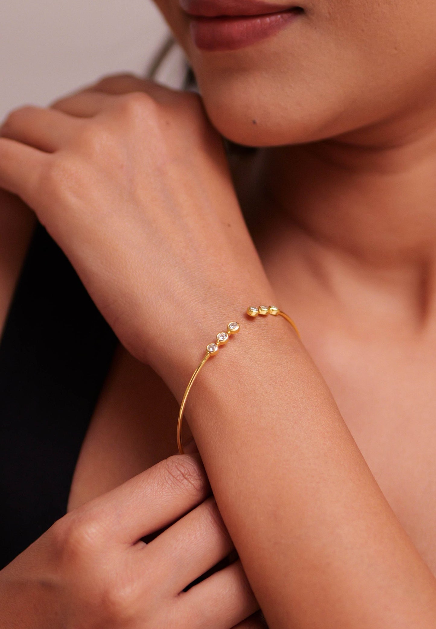 Everyday Tri-Diamond Cuff