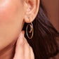 Aadhya Swirl Hoop Earrings