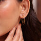 Aadhya Moon Curve Hoops