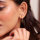 Aadhya Moon Curve Hoops