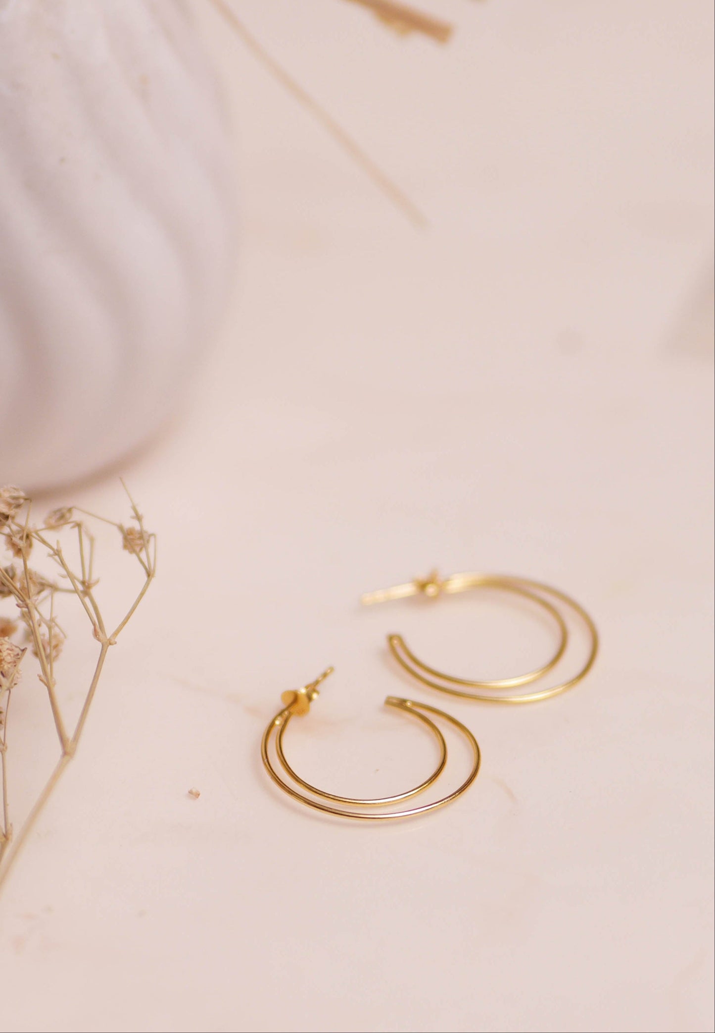 Aadhya Moon Curve Hoops