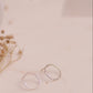 Classic Textured Circle Studs