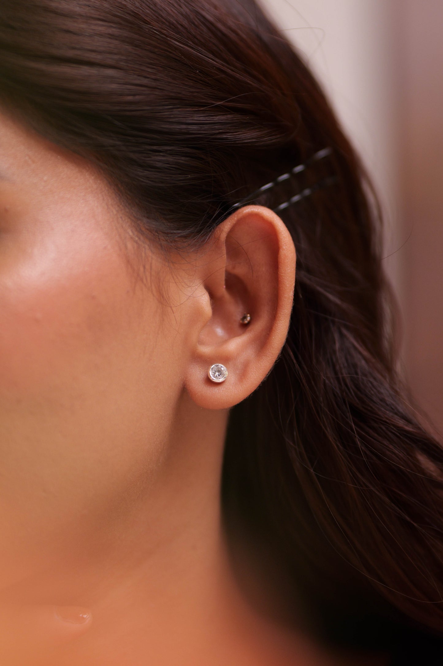 Aadhya Round Diamond Studs