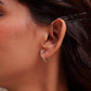 Mishi Heart Hoop Earrings