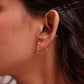 Mishi Heart Hoop Earrings