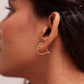 Mishi Heart Hoop Earrings