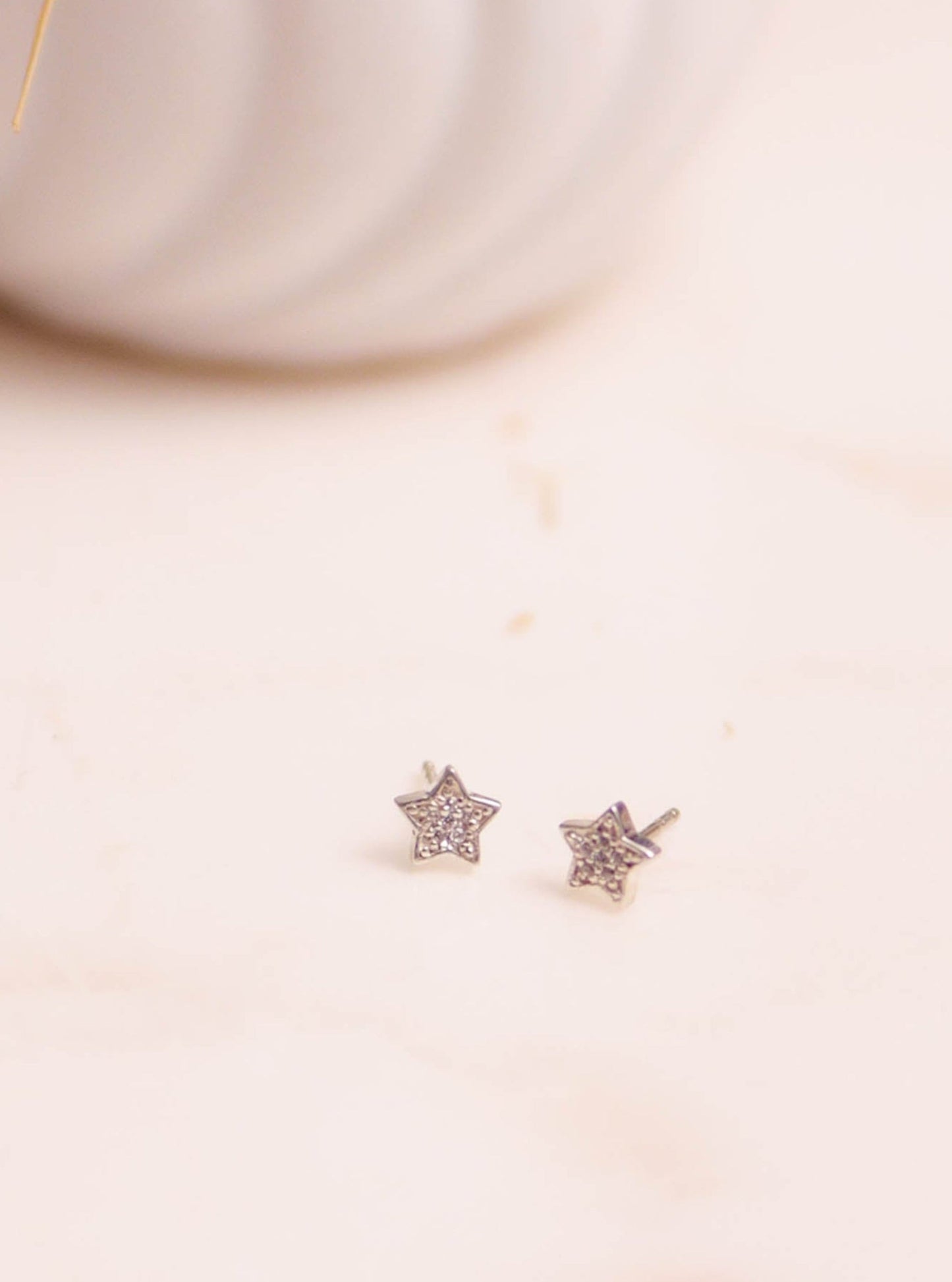 Celeste Diamond Star Studs