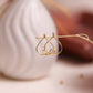 Mishi Heart Hoop Earrings