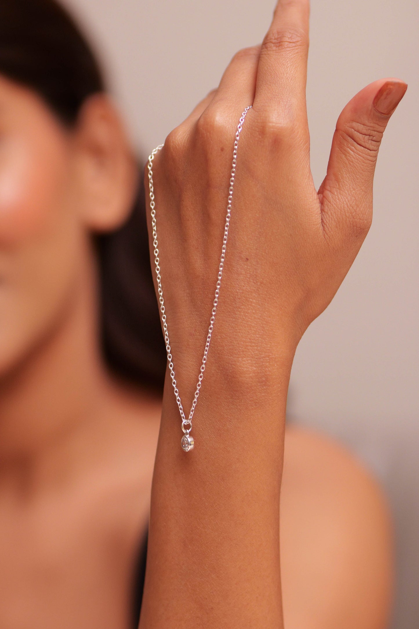 Aadhya Round Diamond Necklace