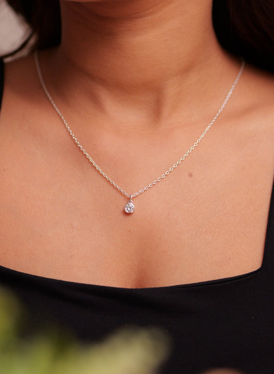 Aadhya Round Diamond Necklace