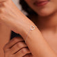 Aadhya Hollow Heart Bracelet