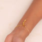 Aadhya Hollow Heart Bracelet