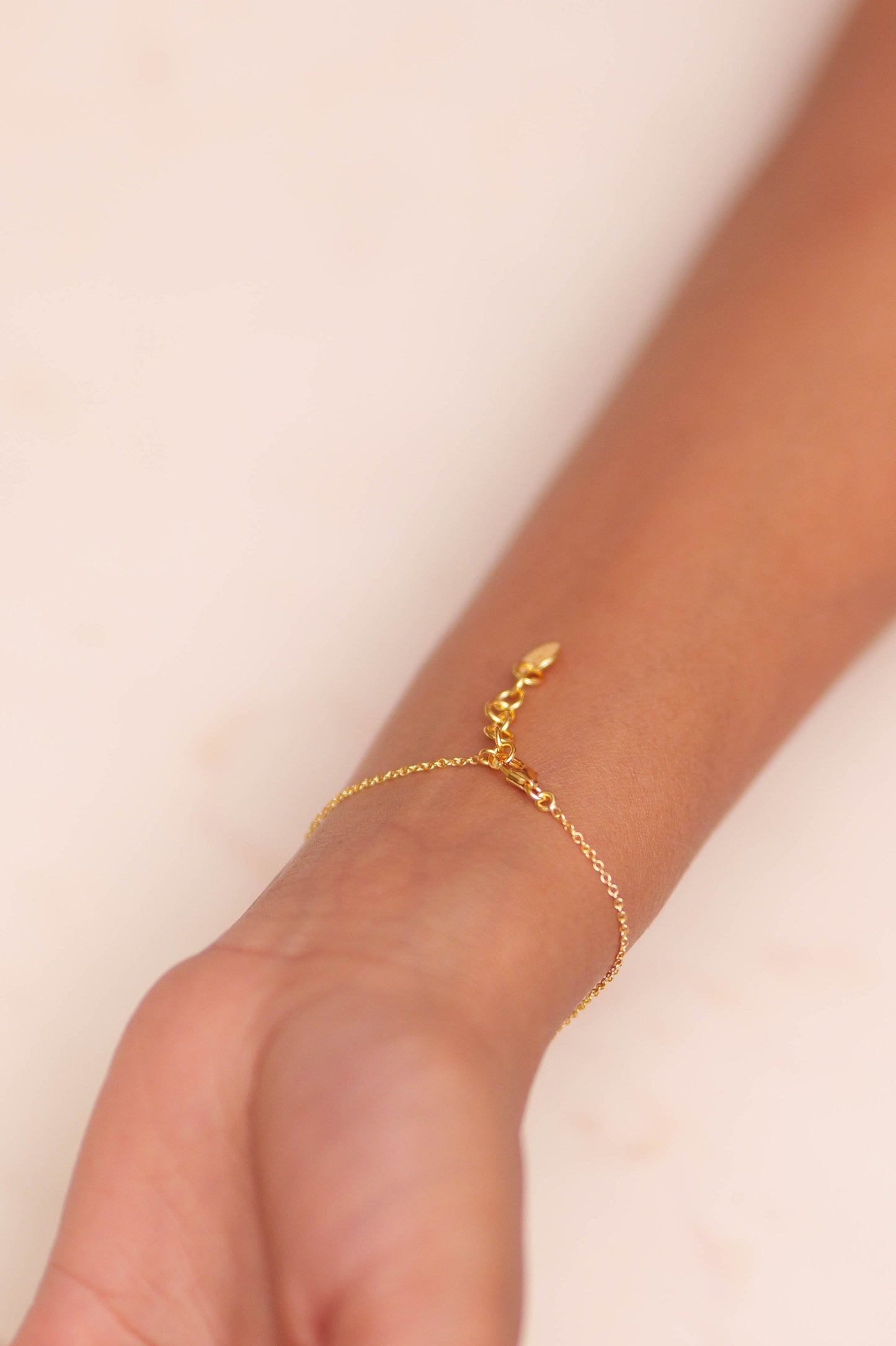 Aadhya Hollow Heart Bracelet