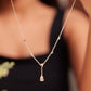 Anaya Solitaire Drop Necklace