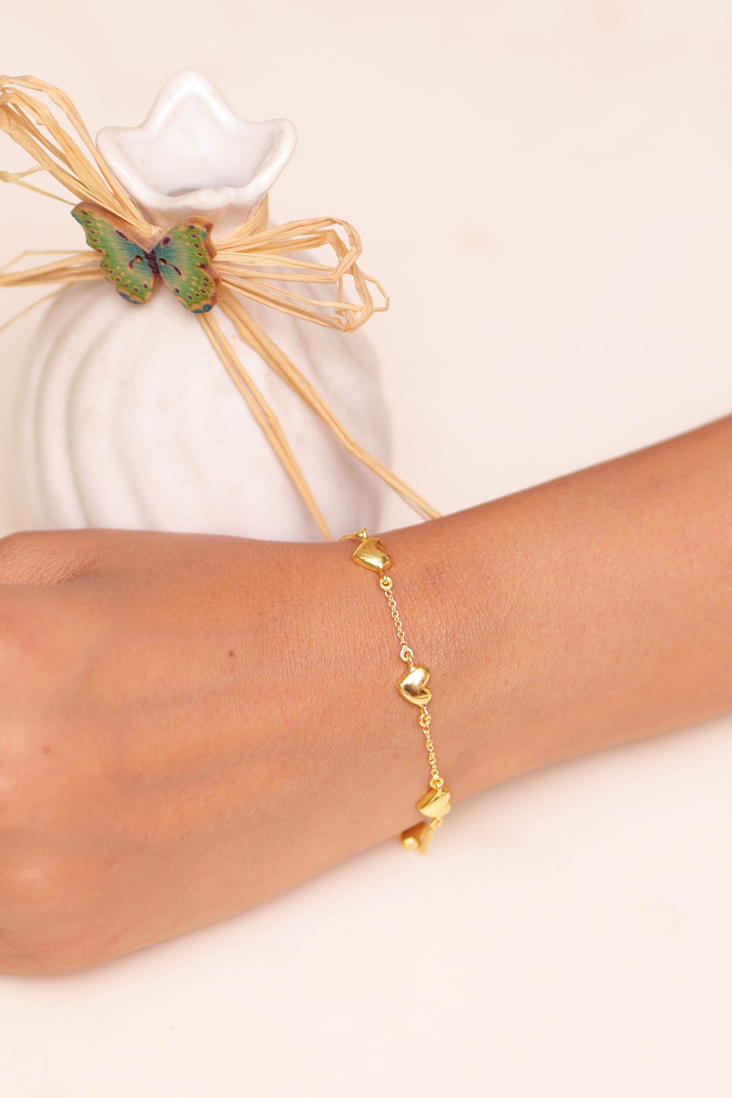 Aadhya Multi Heart Bracelet