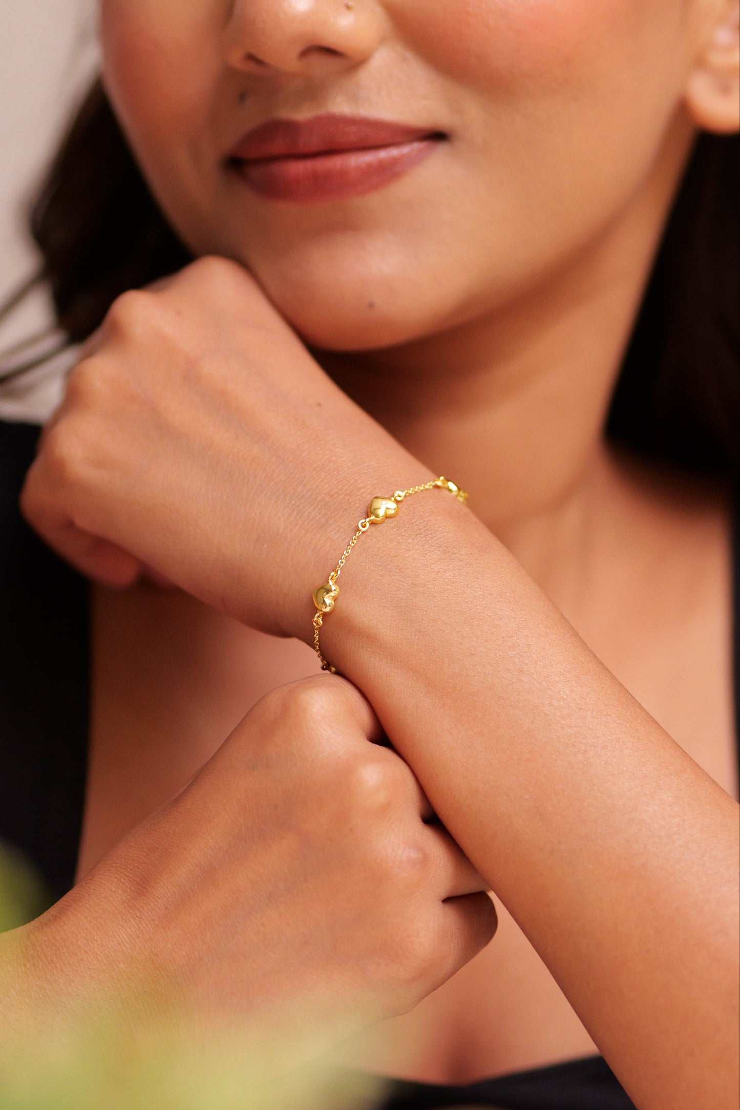 Aadhya Multi Heart Bracelet
