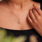 Aadhya Pearl Halo Necklace