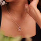 Aadhya Pearl Halo Necklace