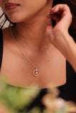 Aadhya Pearl Halo Necklace