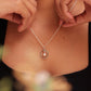 Aadhya Pearl Halo Necklace