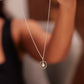 Aadhya Pearl Halo Necklace