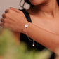 Aadhya Personalized Oval Bracelet