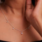 Aadhya Diamond Drop Necklace