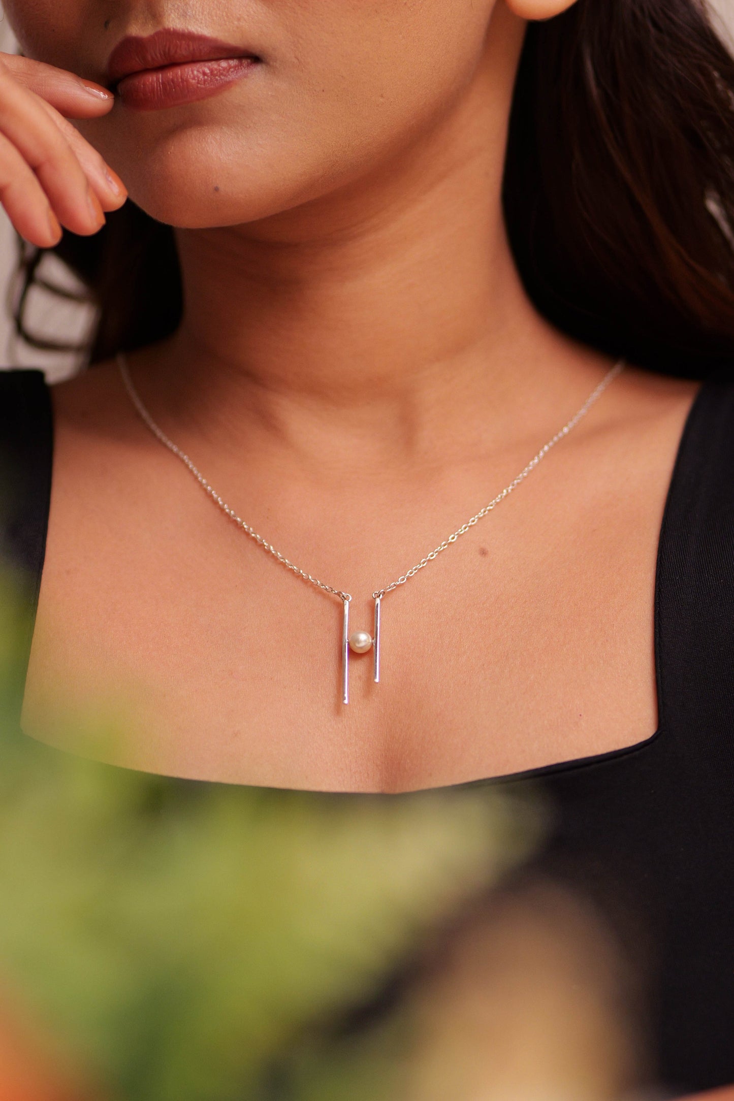 Aadhya Pearl Drop Necklace