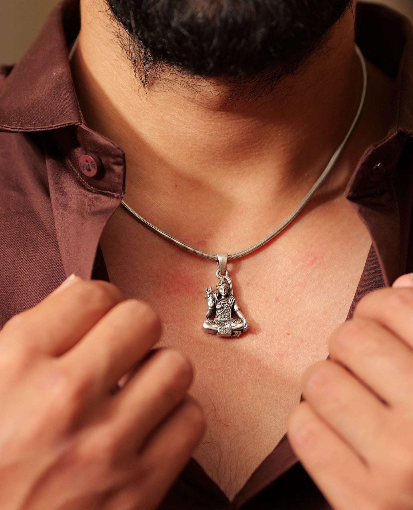 Aadiyogi Shiva Divine Pendant