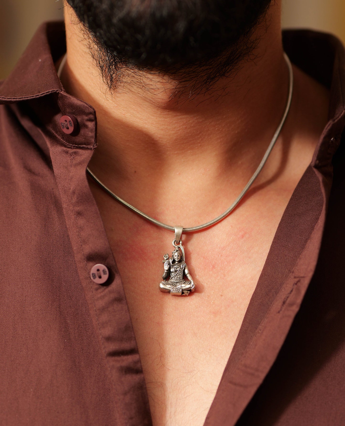 Aadiyogi Shiva Divine Pendant