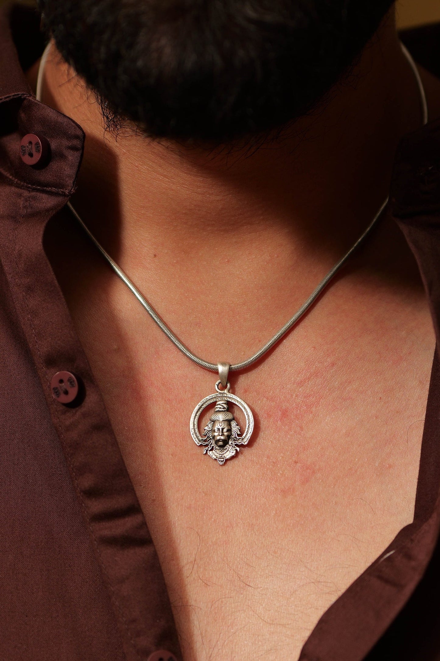 Jai Hanuman Divine Pendant