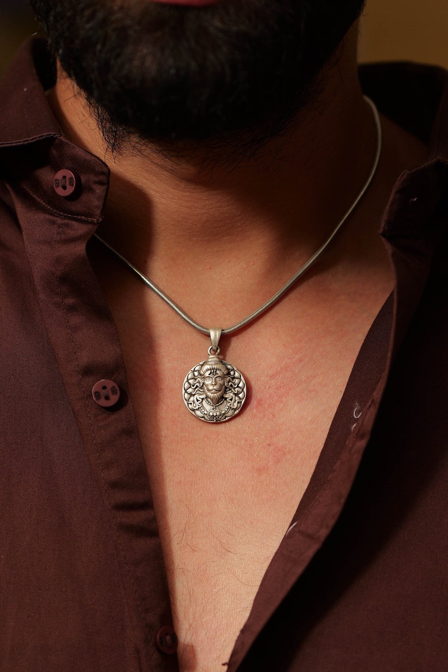 Jai Mahaveer Hanuman Pendant