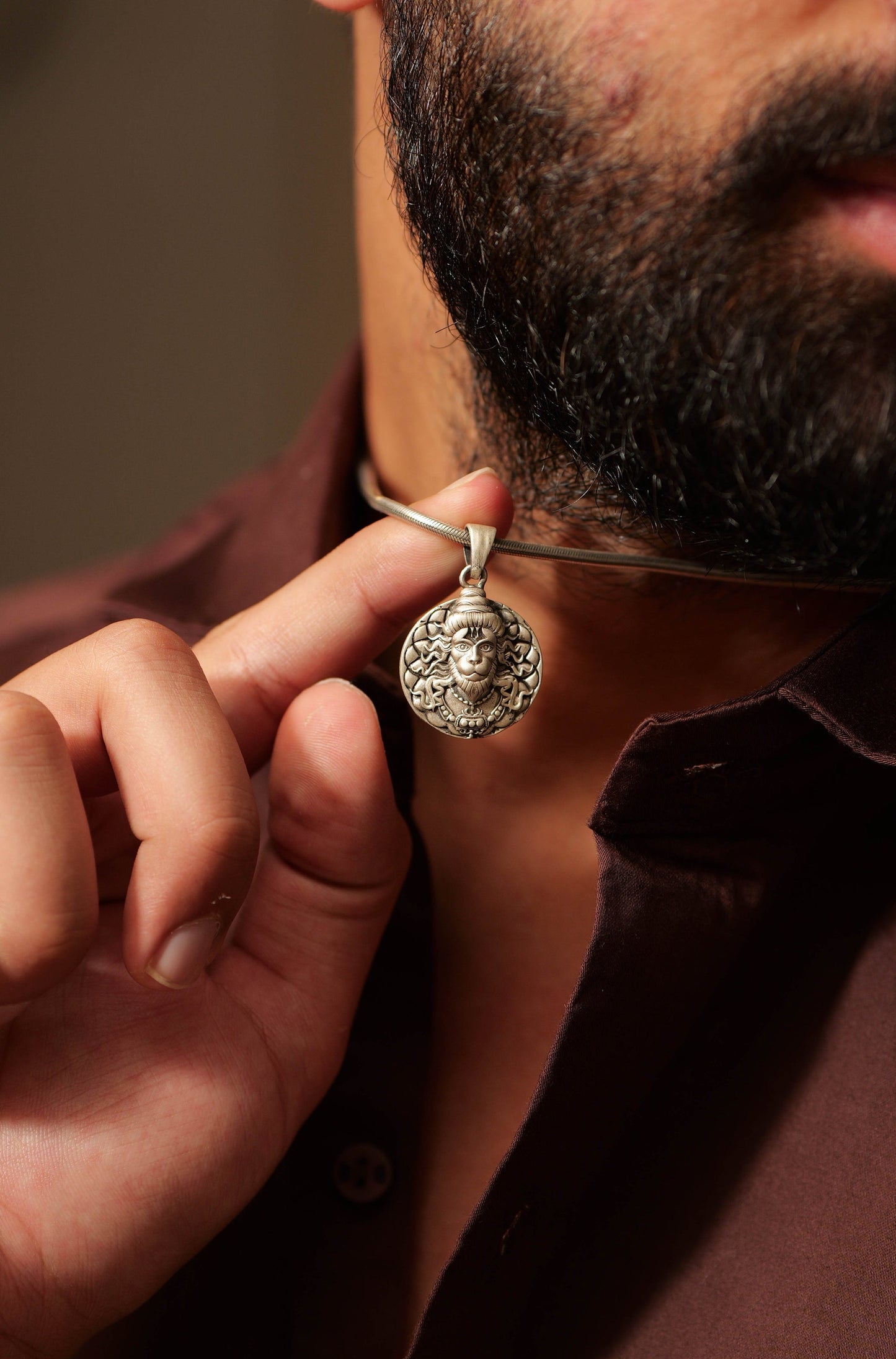 Jai Mahaveer Hanuman Pendant
