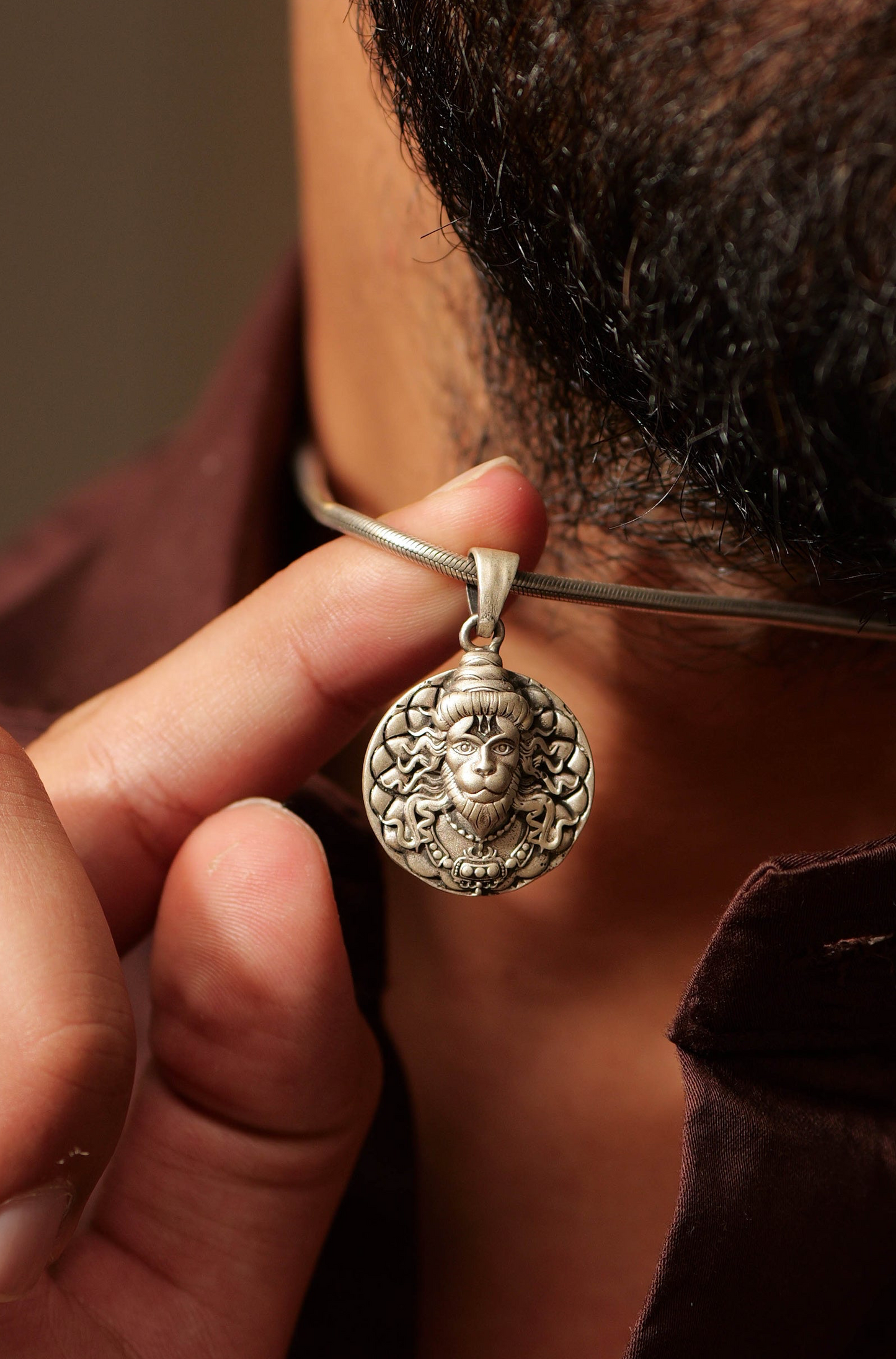 Jai Mahaveer Hanuman Pendant