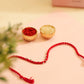 Silver Ghunghroo Thread Rakhi