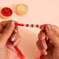 Rudraksha Triple Blessing Rakhi