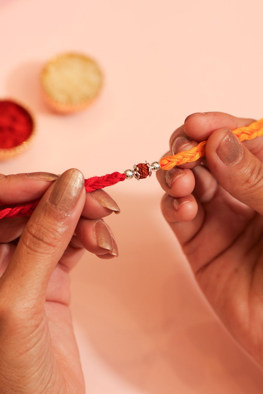 Aadhya Rudraksh Thread Rakhi