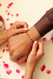 Rudraksha Triple Blessing Rakhi