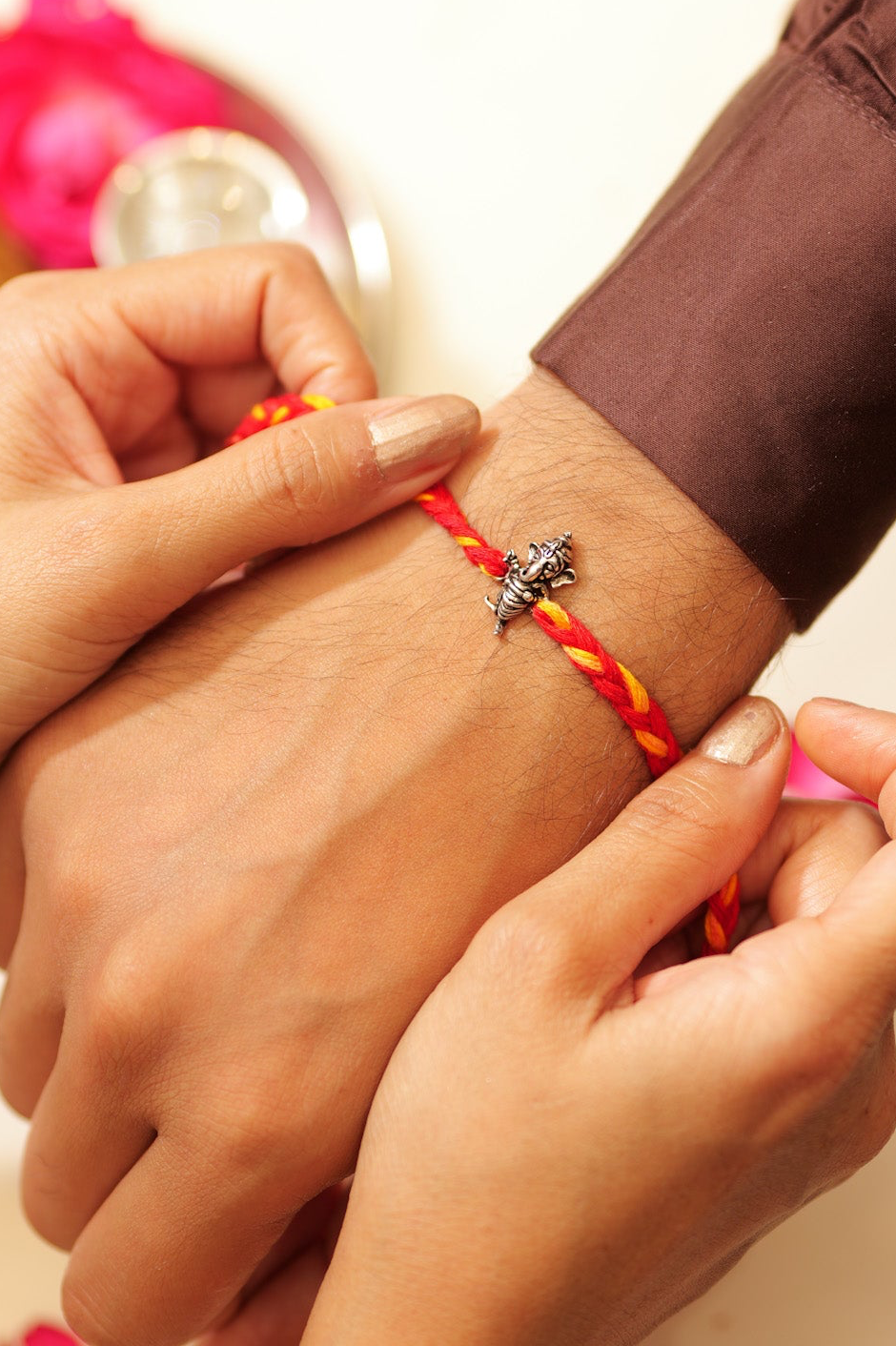Anaya Dancing Ganesha Rakhi