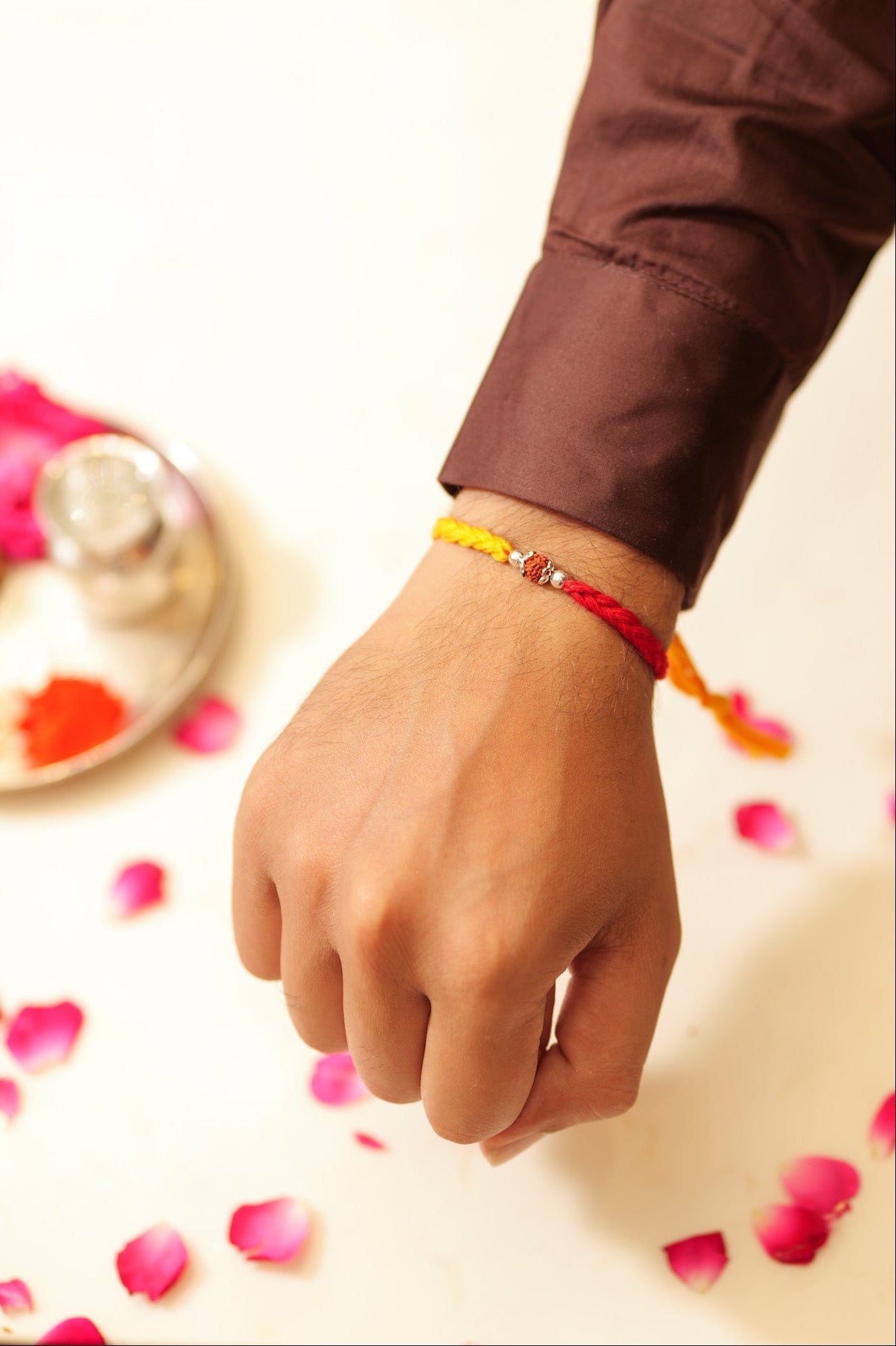Aadhya Rudraksh Thread Rakhi