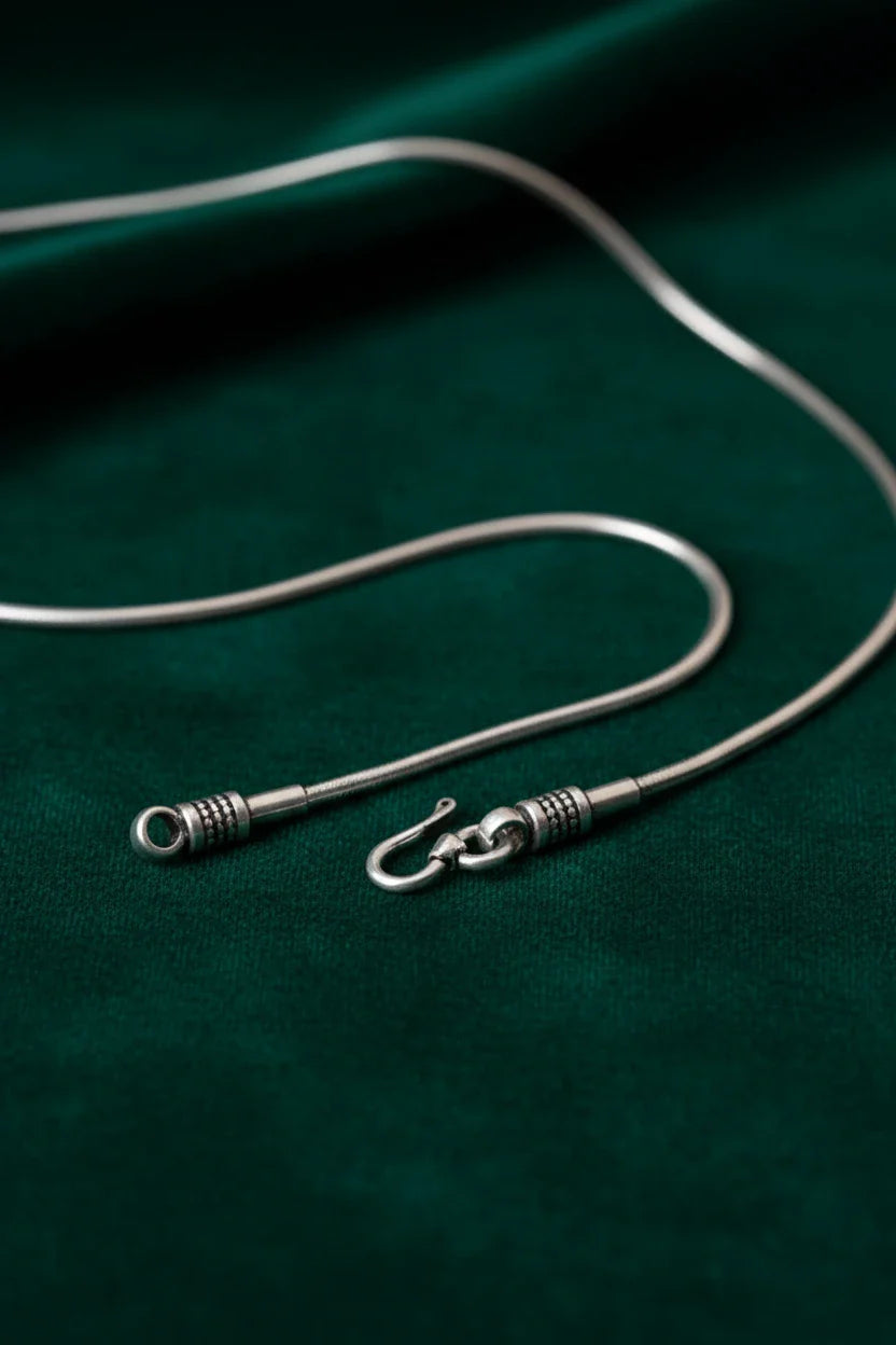 Classic Silver Snake Chain
