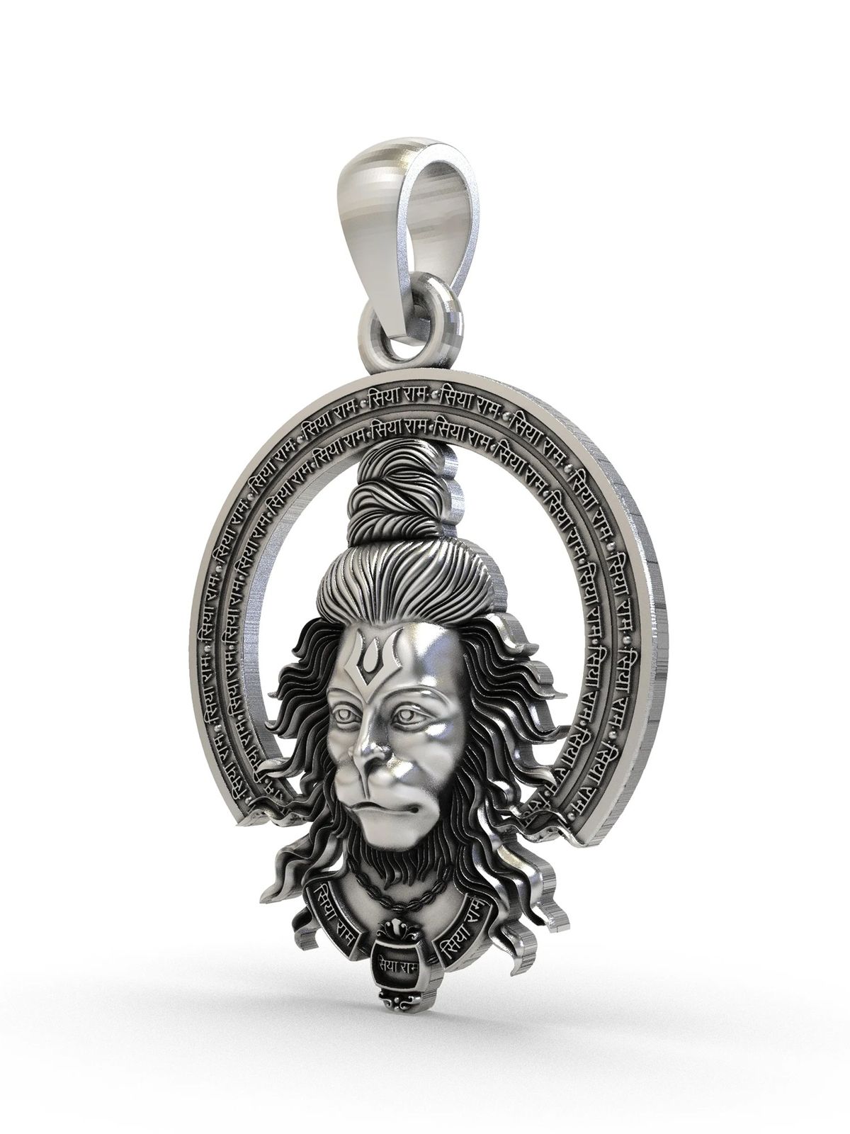 Jai Hanuman Divine Pendant